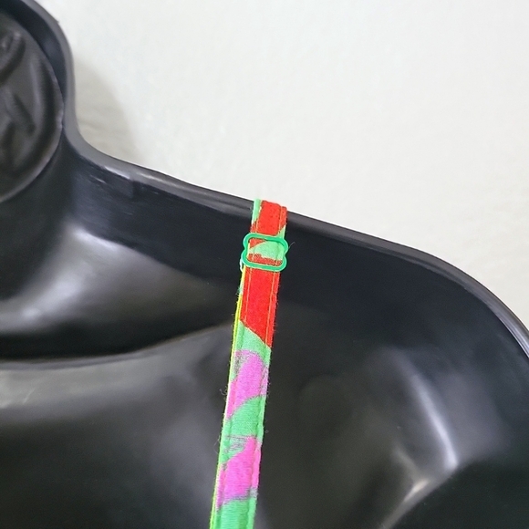 Jams World Women's Green Multicolor Sea Flower Sundress With Belt Size XL - Picture 16 of 16